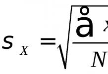 Standard deviation of formula in excel