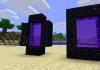 How to make a portal to heaven, hell, city, twilight forest, ender world in minecraft Portals in minecraft 1